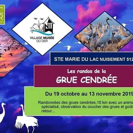 Σπίτι διακοπών Maison Neuve A 200m De La Digue Du Der 6 Couchages Marie Du Lac Nuisement